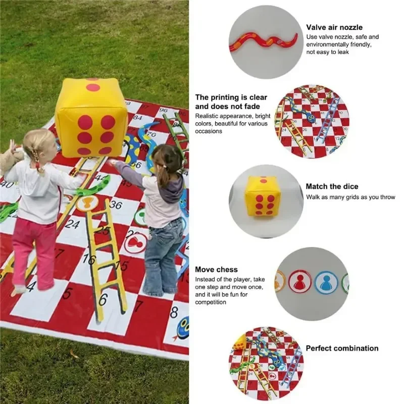 Waterproof Snake Ladder Game M - Kids Outdoor Ladder ulasan dan harga