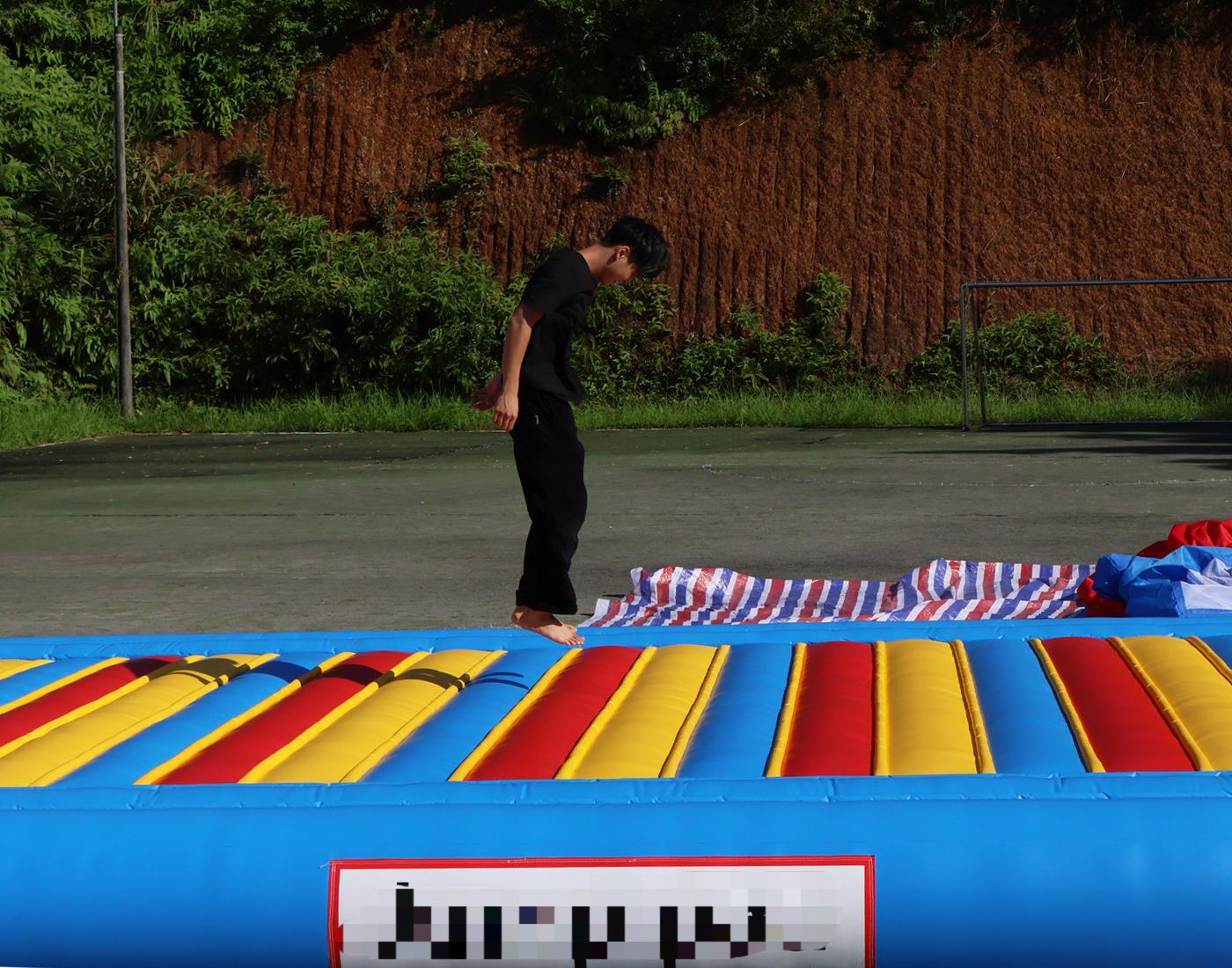 Inflatable Bounce Pad for Gym  - Kids Outdoor Gym ulasan dan harga