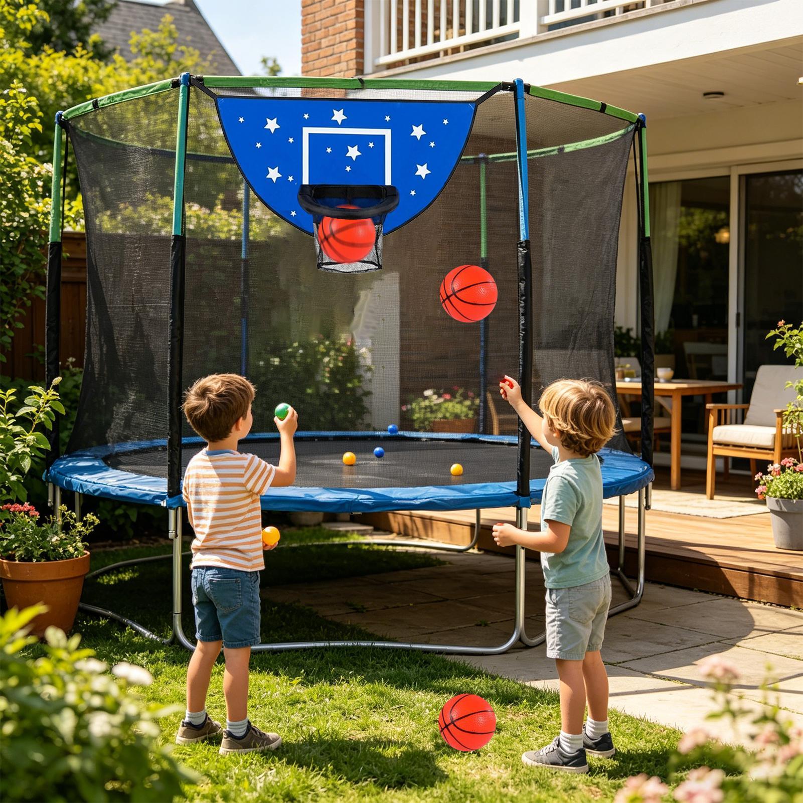 Basketball Goal For Trampoline - Kids Outdoor Basketball Hoop ulasan dan harga
