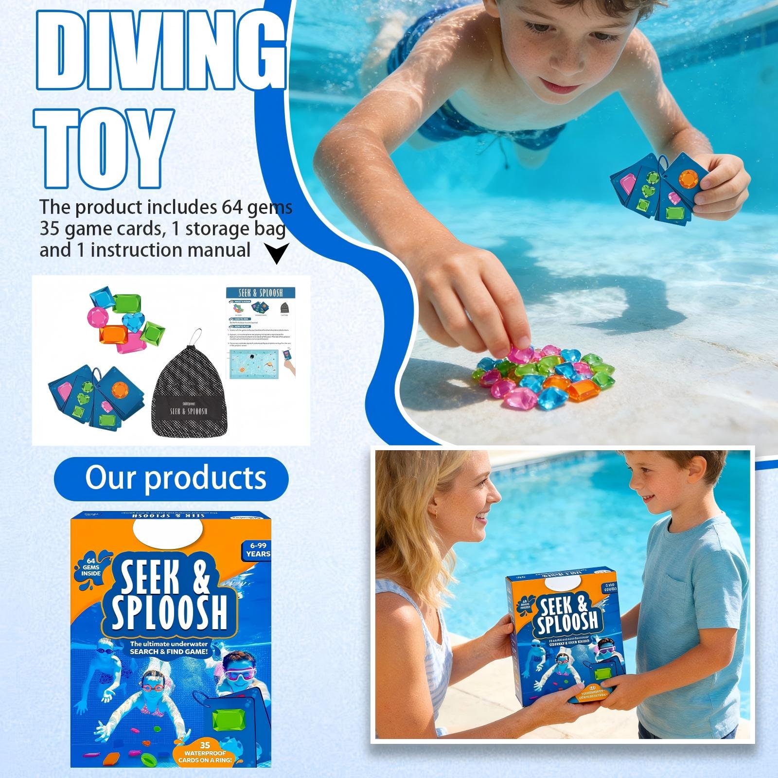 1/2/3/5Set Summer Pool Diving  - Kids Outdoor Learning Activities ulasan dan harga