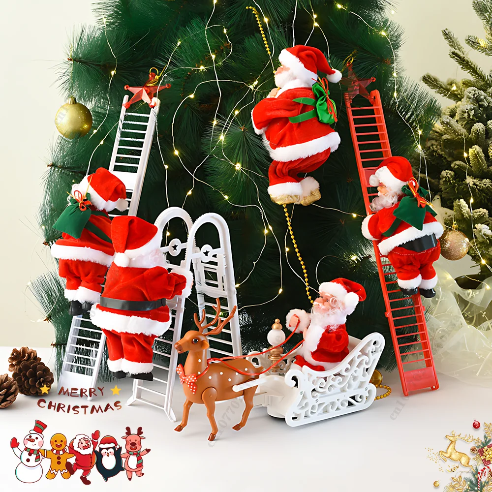 Electric Ladder Climbing Santa - Kids Outdoor Ladder ulasan dan harga