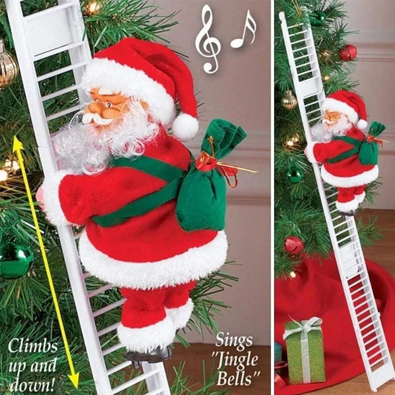Electric Ladder Climbing Santa - Kids Outdoor Ladder ulasan dan harga