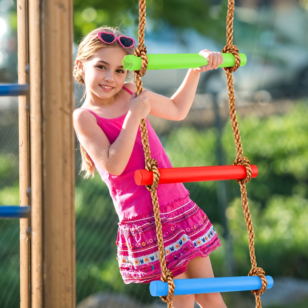 1pc Colorful Kid Climbing Ladd - Kids Outdoor Ladder ulasan dan harga
