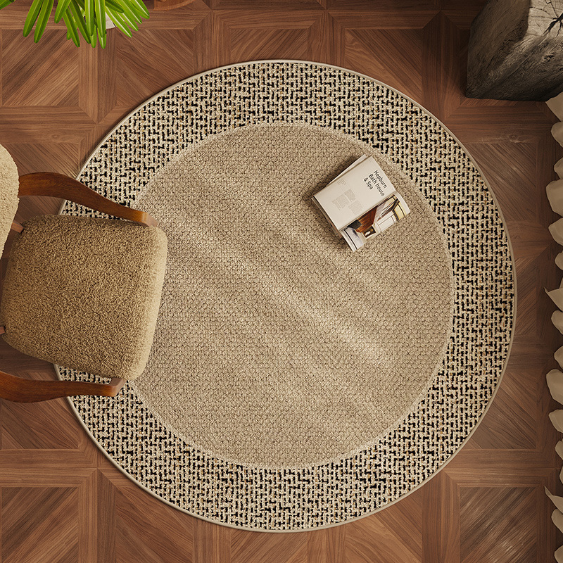 VIKAMA Round Office Carpet, Eu - Kids Outdoor Table And Chair Set ulasan dan harga