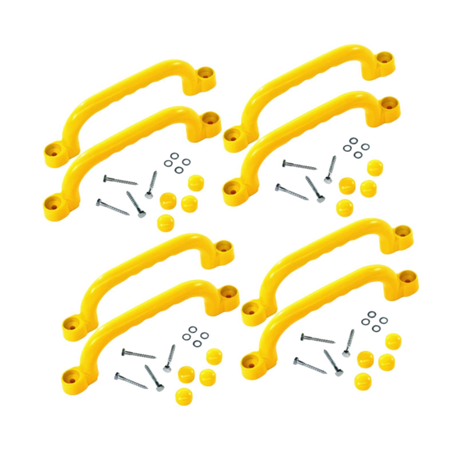 8 Pieces Climbing Handles Outd - Kids Outdoor Treehouse ulasan dan harga