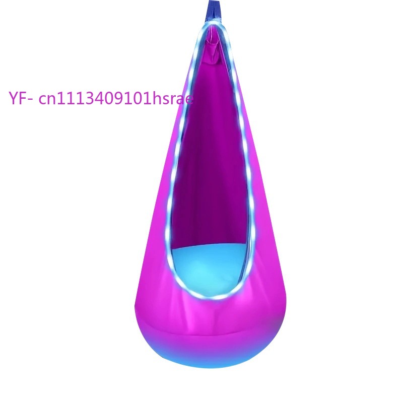 Glowing LED Inflatable Hammock - Kids Outdoor Hammock Swing ulasan dan harga