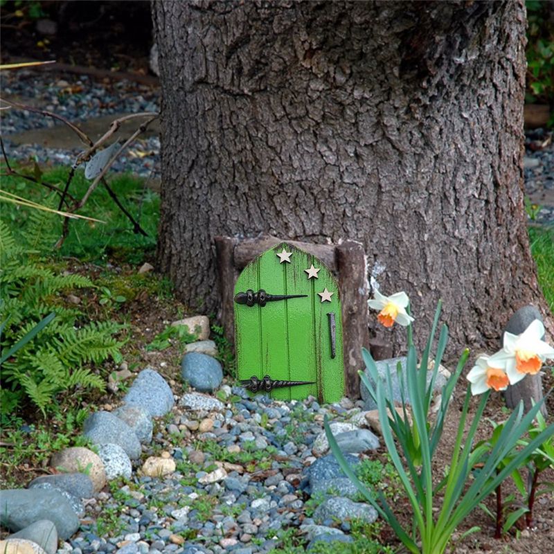 A55F-Fairy Doors For Trees Out - Kids Outdoor Treehouse ulasan dan harga