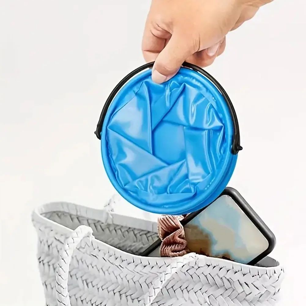 Collapsible Beach Sand Bucket  - Kids Outdoor Fun ulasan dan harga