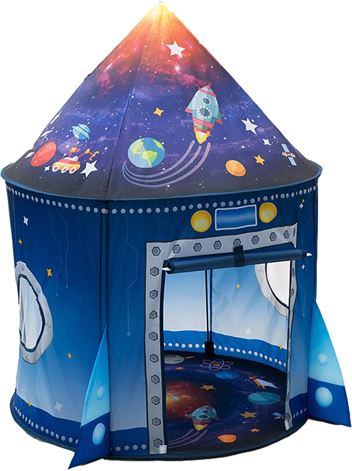 Rocket Ship Kids Tent Pop Up P - Kids Outdoor Play Tent ulasan dan harga