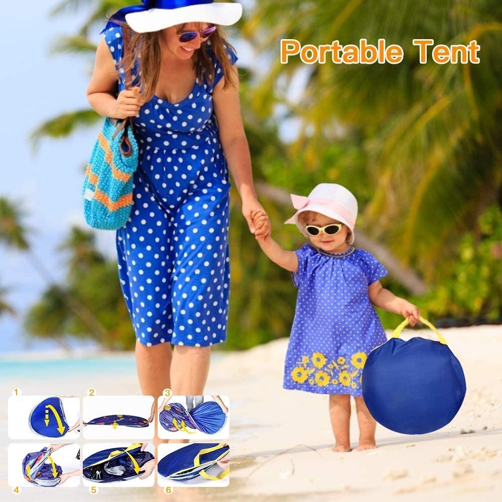 Rocket Ship Kids Tent Pop Up P - Kids Outdoor Play Tent ulasan dan harga