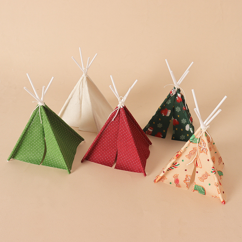 Dollhouse Mini Christmas Campi - Kids Outdoor Play Tent ulasan dan harga