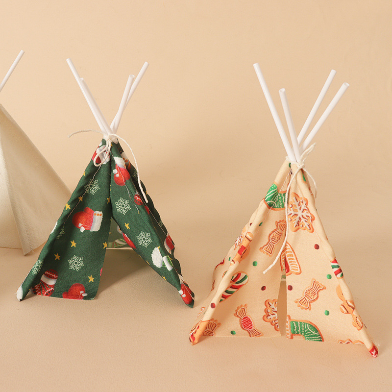 Dollhouse Mini Christmas Campi - Kids Outdoor Play Tent ulasan dan harga