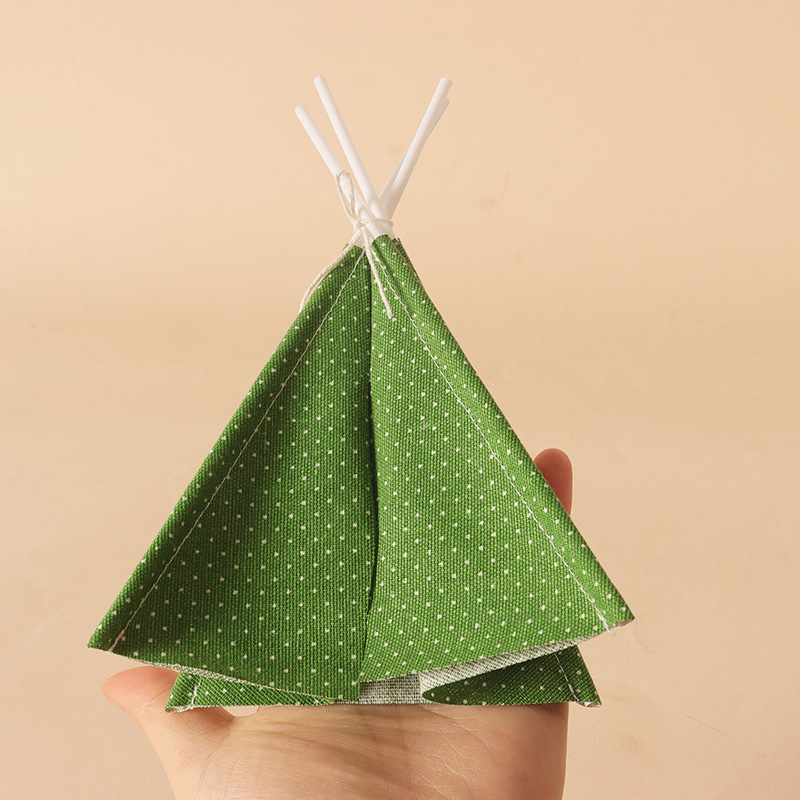 Dollhouse Mini Christmas Campi - Kids Outdoor Play Tent ulasan dan harga