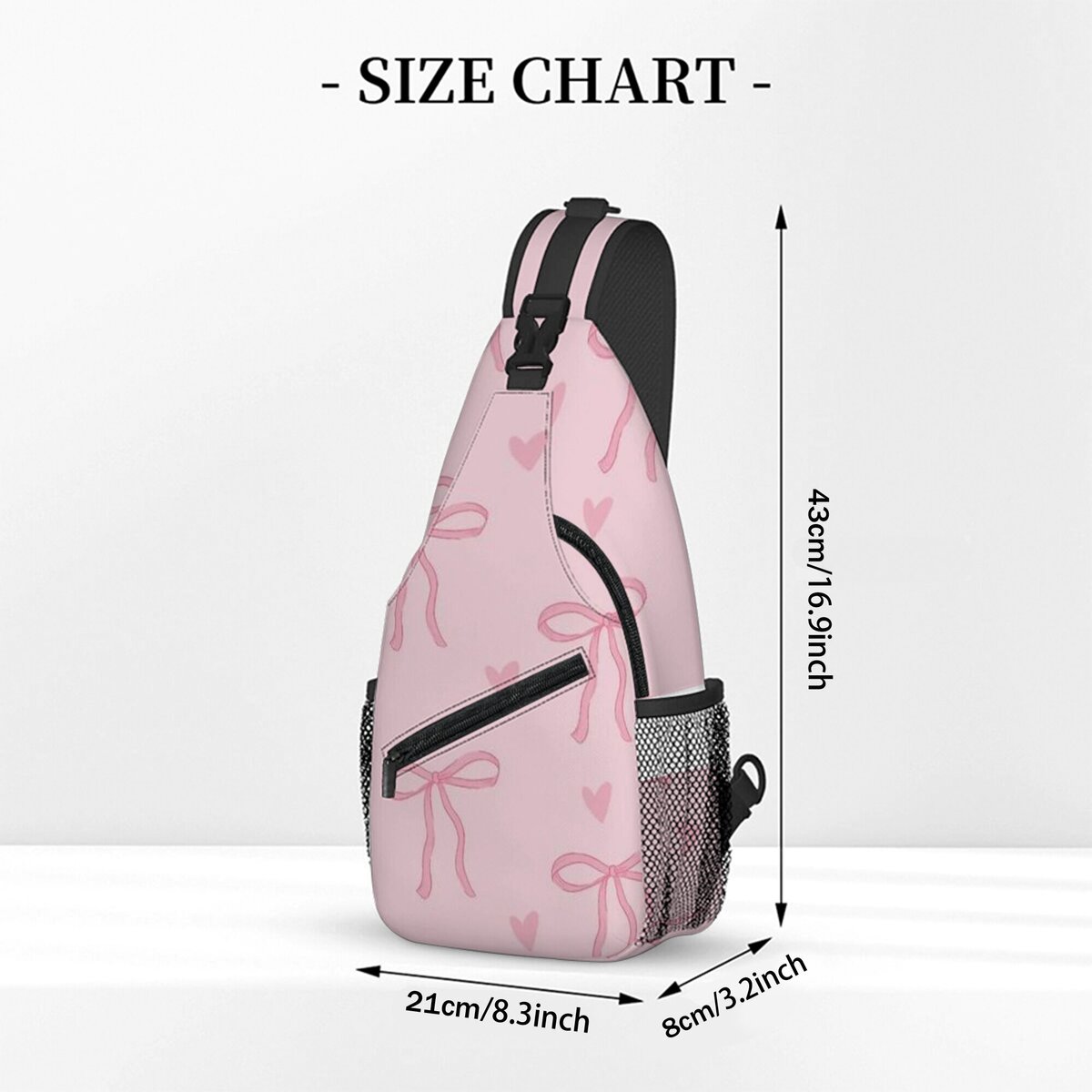 Bow Print Chest Bag Men's and  - Kids Outdoor Gifts ulasan dan harga