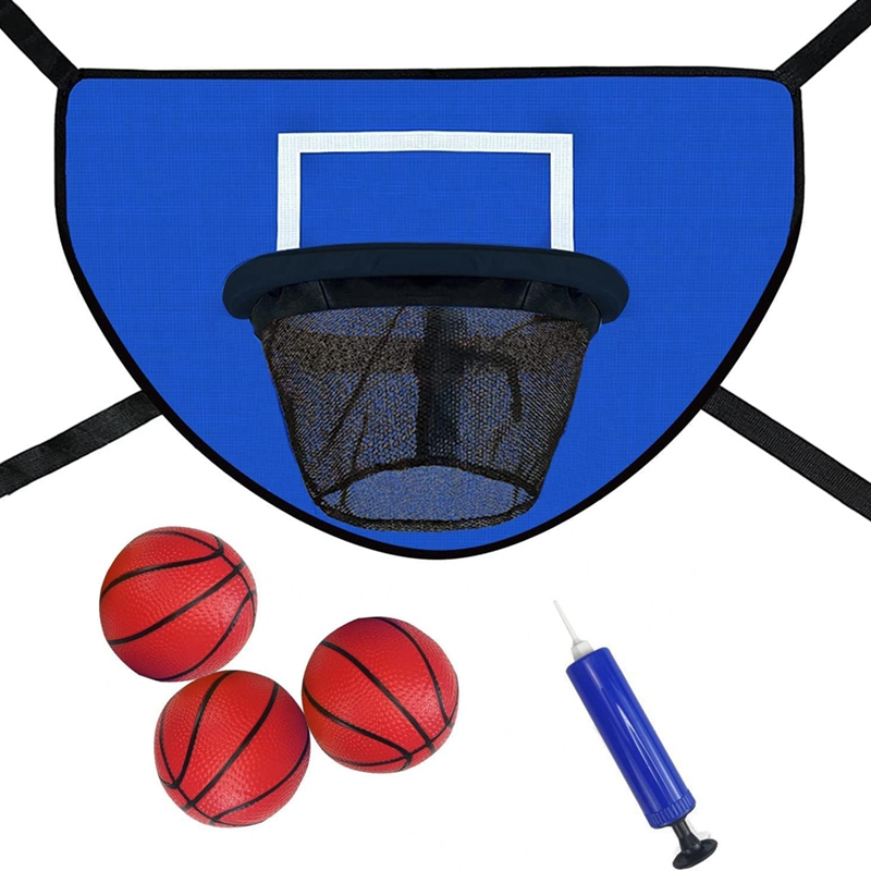Trampoline Basketball Hoop Kit - Kids Outdoor Basketball Hoop ulasan dan harga