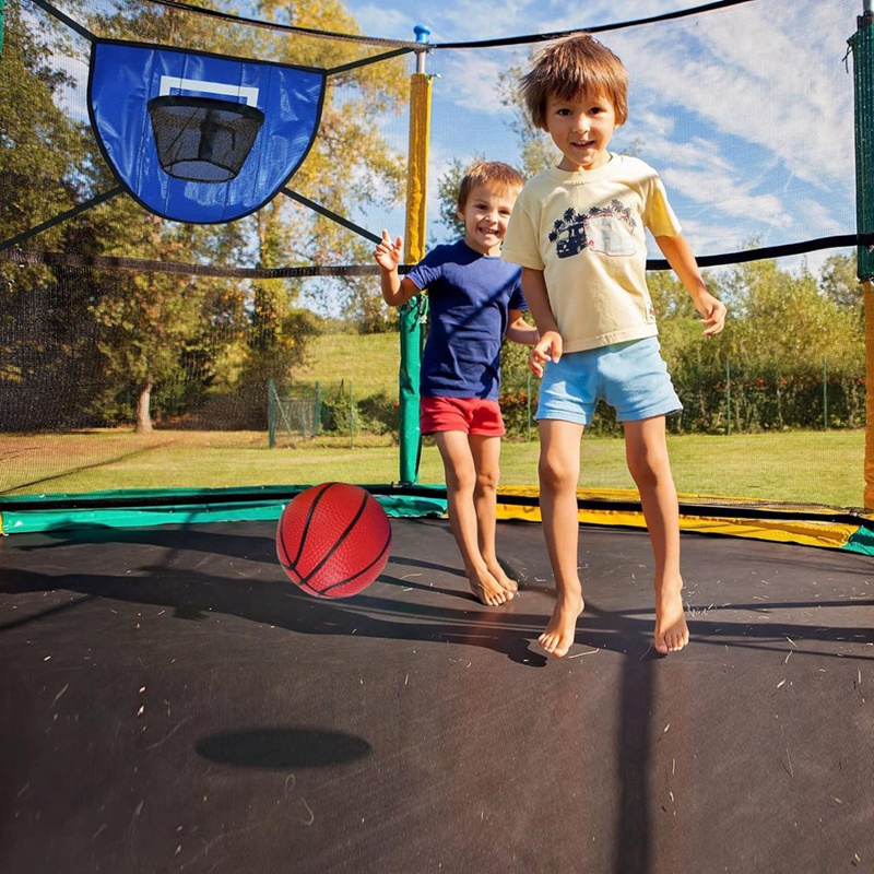 Trampoline Basketball Hoop Kit - Kids Outdoor Basketball Hoop ulasan dan harga
