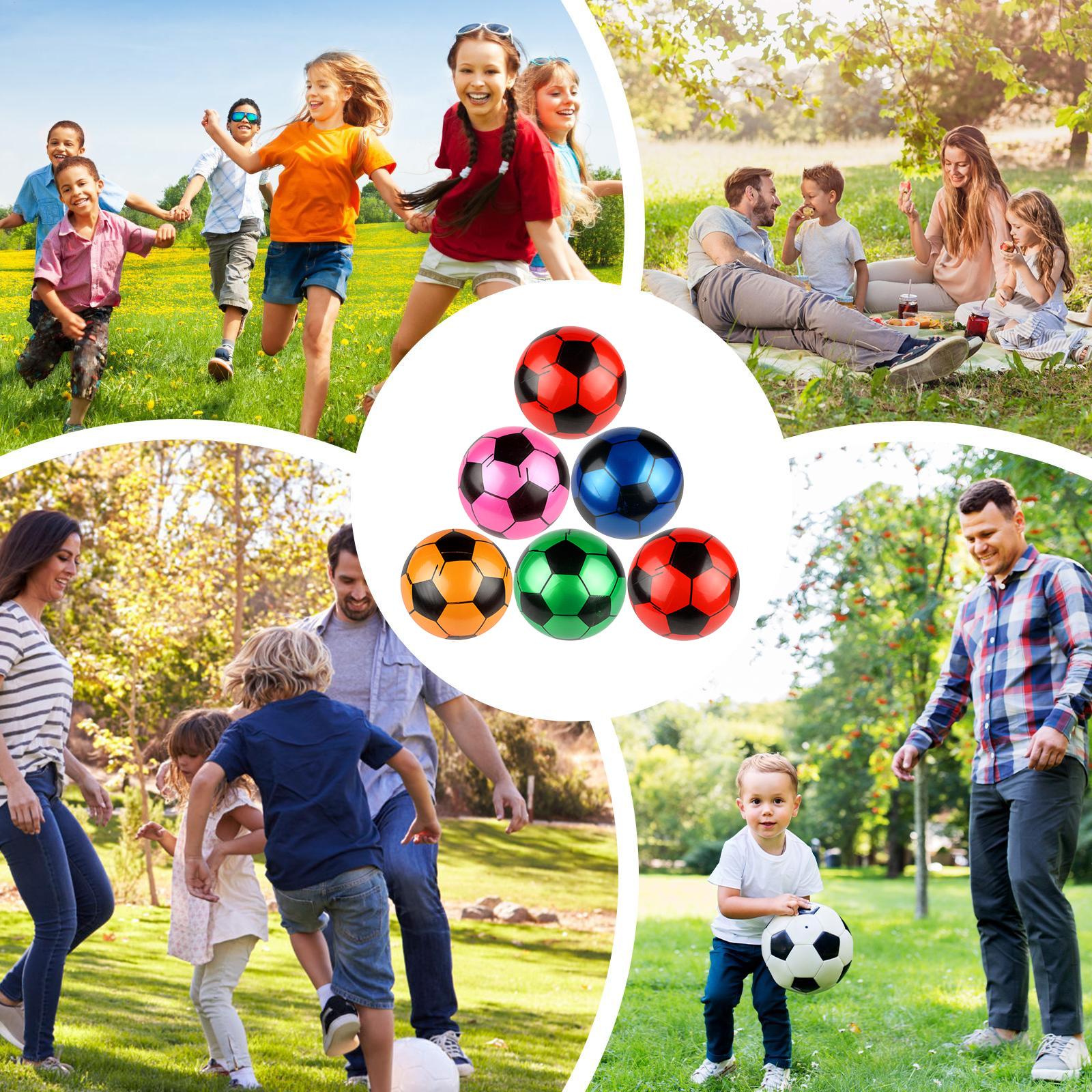 Soccer Ball Inflatable 6 Piece - Kids Outdoor Yard ulasan dan harga