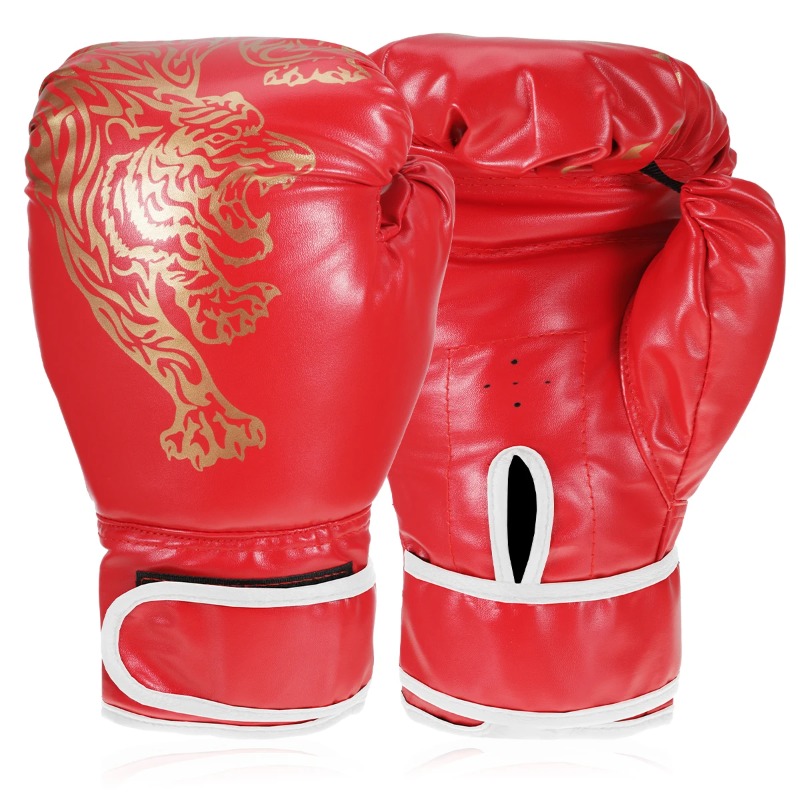 Boxing Gloves Breathable PU Le - Kids Outdoor Gym ulasan dan harga