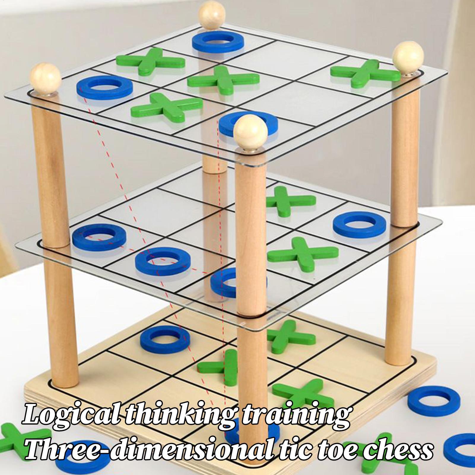 Connect Board Games 3D Strateg - Kids Outdoor Learning Activities ulasan dan harga