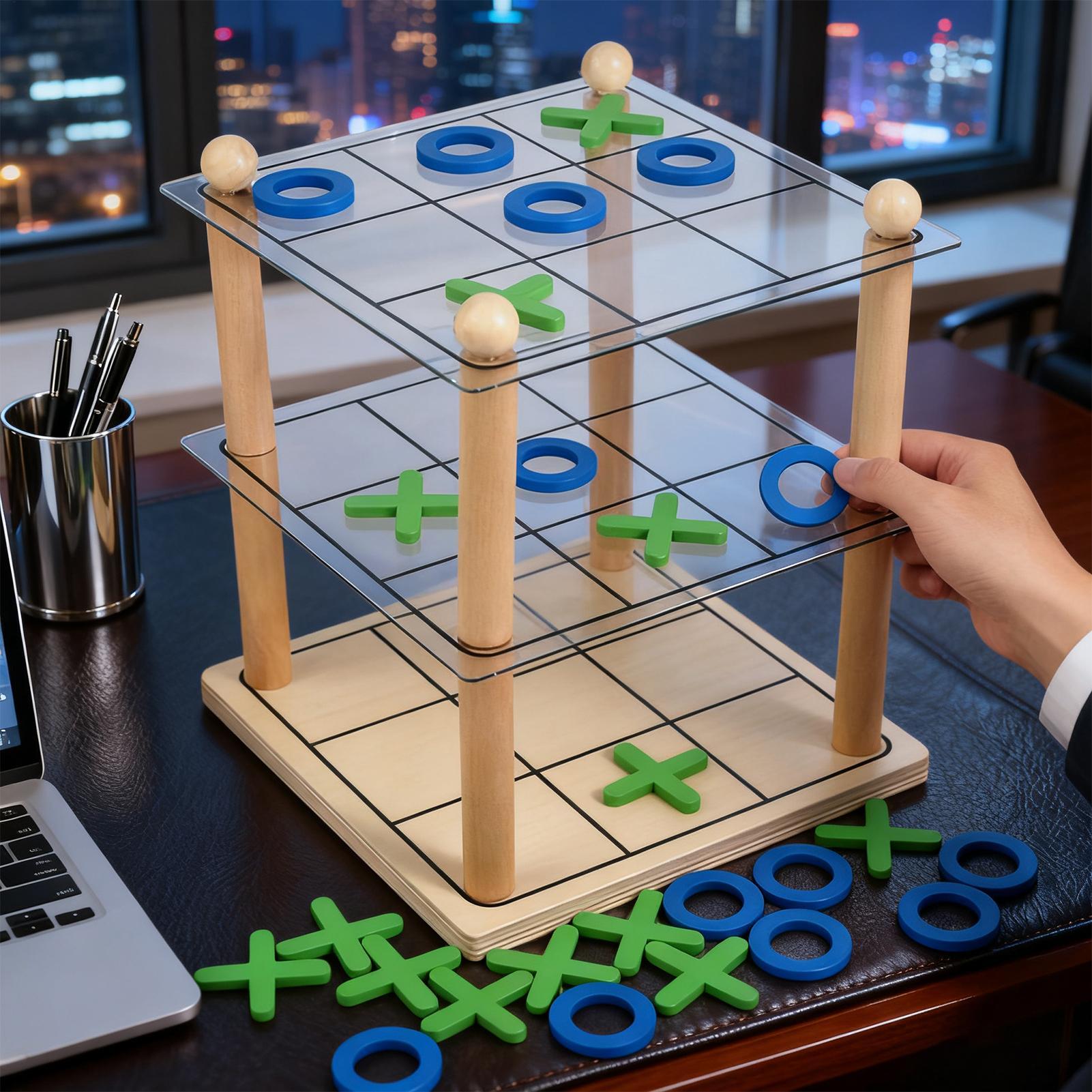Connect Board Games 3D Strateg - Kids Outdoor Learning Activities ulasan dan harga
