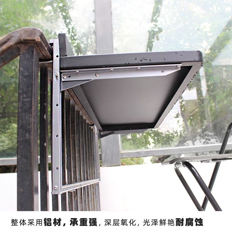 Modern Minimalist Metal Fold D - Kids Outdoor Wooden Table ulasan dan harga