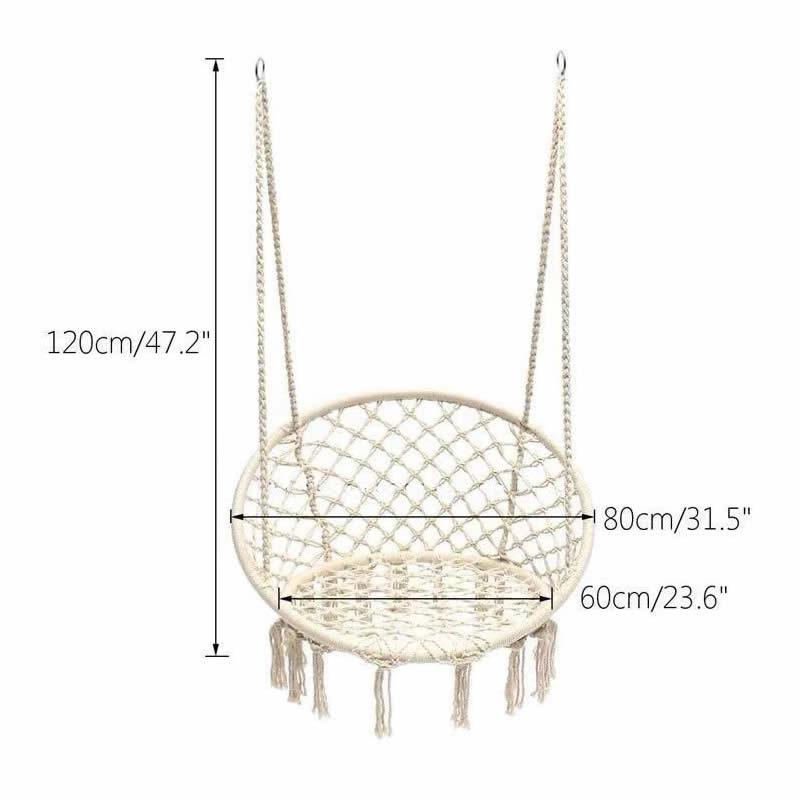 2025 Nordic Garden Handmade Kn - Kids Outdoor Hammock Swing ulasan dan harga