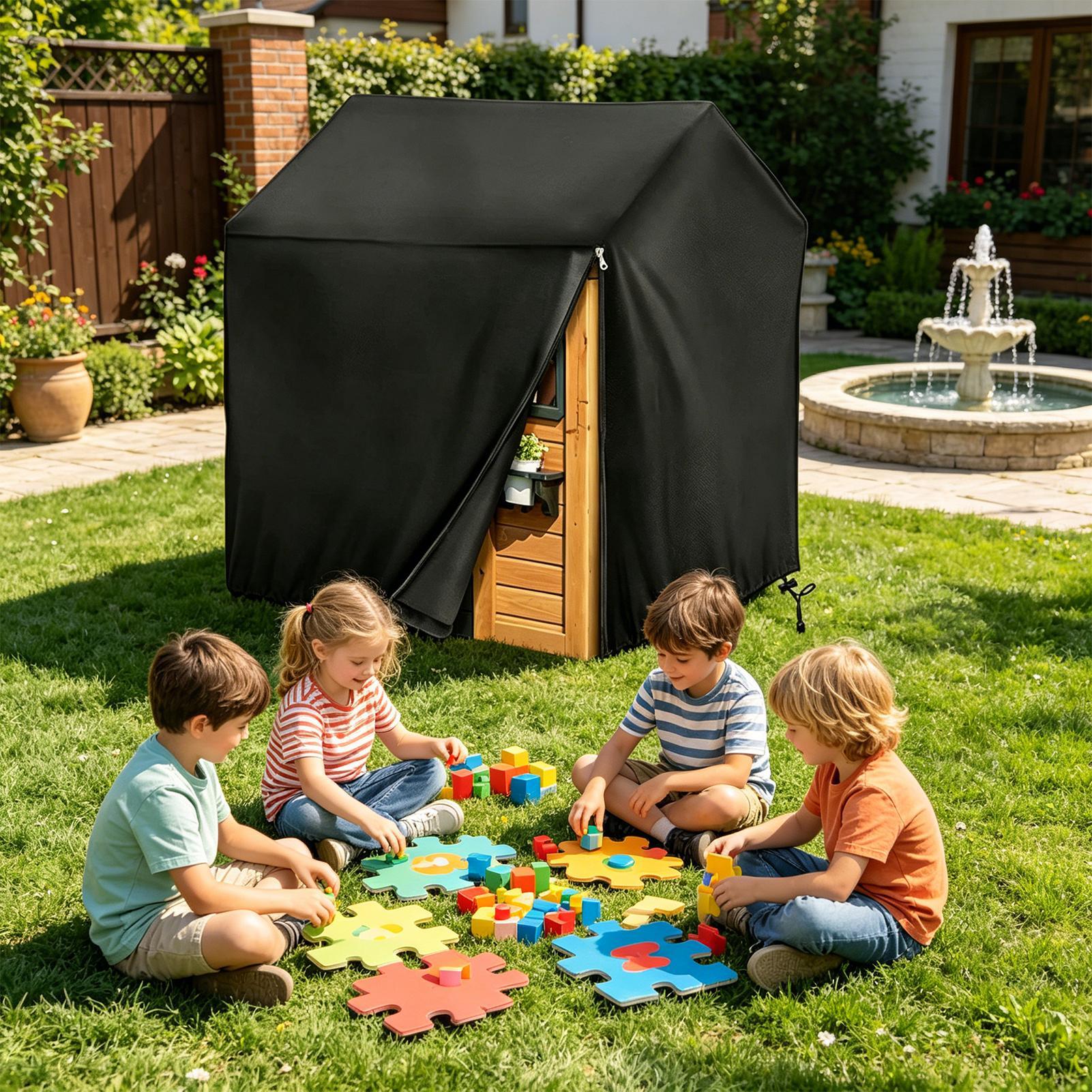 Outdoor Playhouse Covers Water - Kids Outdoor Playhouse ulasan dan harga