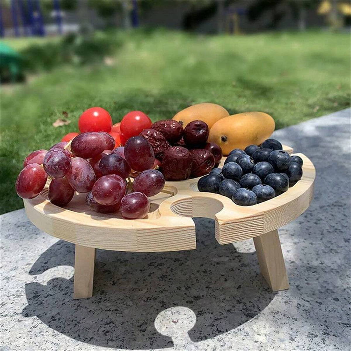 Wooden Folding Picnic Table Ou - Kids Outdoor Wooden Table ulasan dan harga